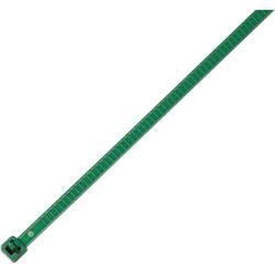 HellermannTyton genåbningsbinder LR55 (L x B) 195 x 4,7 mm LR55R-PA66-GN-Q1 farve: grøn 25 stk. HellermannTyton (115-00005)