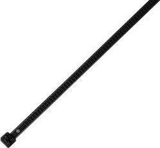 HellermannTyton genåbningsbinder LR55 (L x B) 195 x 4,7 mm LR55R-HS-BK-Q1 farve: sort 25 stk. HellermannTyton (115-00002)