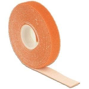 DeLOCK Hook-and-loop kiinnitys - nippuside - 3,0 m - oranssi (18742)