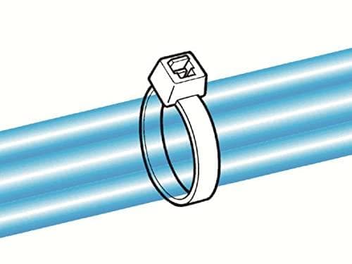 Light Mannty Tone 111 – 03014 Polyamid Grøn 100PIÈCE (S) Kabelbindere – Satellitmodtager HD 15 cm 3,5 mm, 1,2 mm, Pakke med 100 (S)