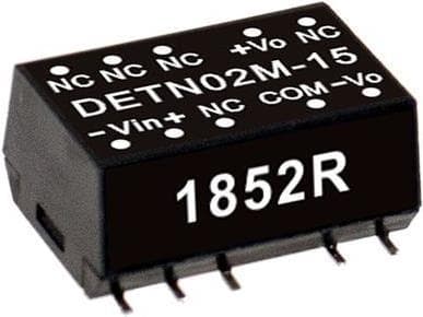 Mean Well DETN02L-15 DC konverter modul 67mA 2W Antal udgange: 2 x