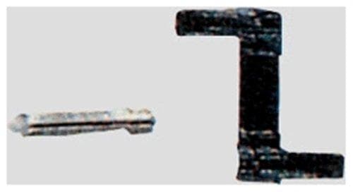 Märklin Pakke med 10 adskillelses- og 20 forbindelsestapper - Støtteelement - Z (1:220) - Dreng/pige - 15 år - Sort - Hvid (08954)