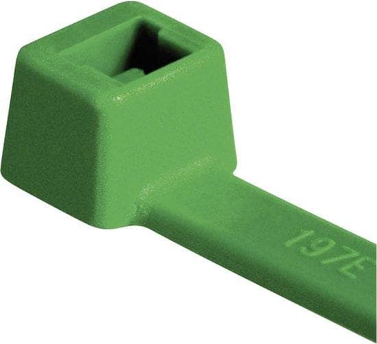 HellermannTyton vakionippusiteet, sisältä hammastettu (P x L) 210 mm x 4,6 mm T80R-N66-GN-C1 väri: vihreä 100 kpl. HellermannTyton (116-08015)