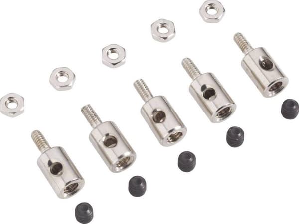 Reely Rod tilslutning Borediameter: 2 mm 10 stk.