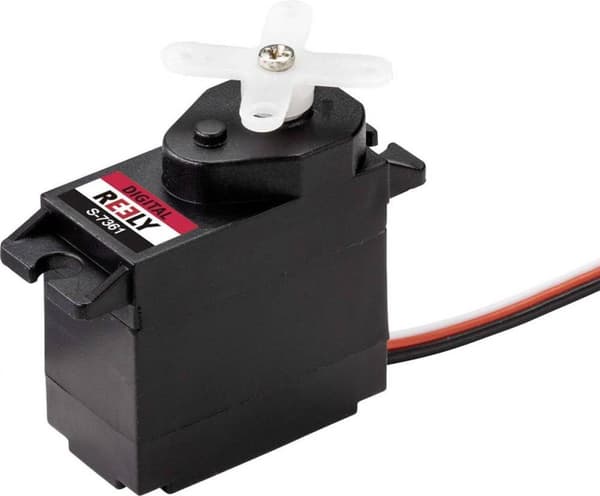 Reely Micro servo Digital servo Materiale (drev): Plaststiksystem: JR