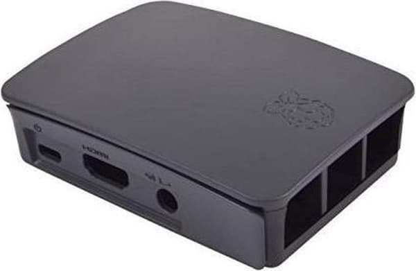 Officiellt fodral för Raspberry Pi 3B+/3/2/Black