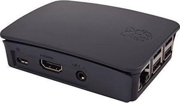 Officiellt fodral för Raspberry Pi 3B+/3/2/Black