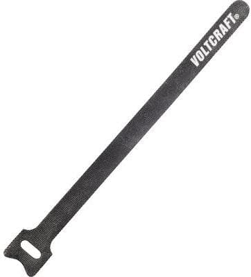 VOLTCRAFT Velcro kabelbinder 420mm Velcro kabelbinder 420mm (L x B) 420 mm x 12 mm mørkegrå
