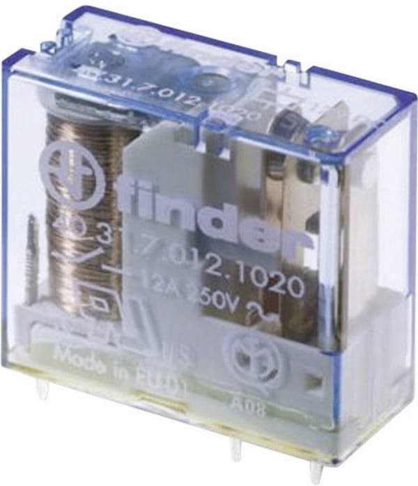 Finder 40.31.7.012.1320 Printrelæ 12 V/DC 12 A 1x NO 1 stk.