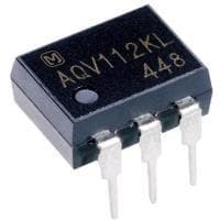 Panasonic PhotoMOS-relæ AQV-serien AQV112KL Pol 6 ben 1 NO 60 V/DC/AC 0,5 A/DC (AQV112KL)