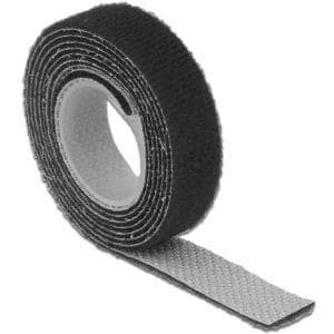 DeLOCK - Velcro - 1,0 m - Sort (18709)