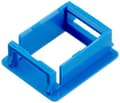 Miniatyrbild 3 av 3: Delock Keystone-fäste för hölje 4 stycken blå