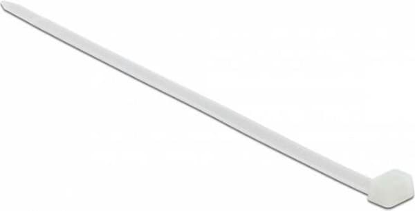 DeLOCK 19703 kabelbinder Nylon Hvid 10 stk.
