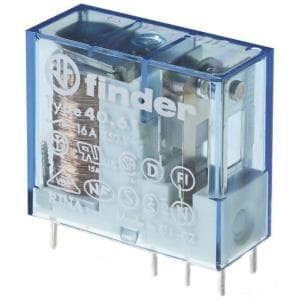 Finder PCB relæ 48 V/DC 16 A 1 skiftekontakt 40.61.9.048.0000 1 stk. (40.61.9.048.0000)
