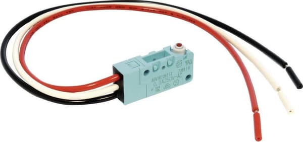 Panasonic Microswitch ABV1610513 250 V/AC, 30 V/DC 3 A 1x on/(on) IP67 Momentary 1 stk.