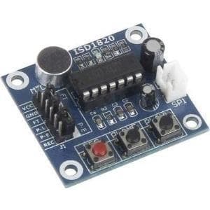 Joy-it Raspberry Pi® -laajennuslevy sininen sbc-äänimoduuli Raspberry Pi®, Raspberry Pi® 2 B, Raspberry Pi® 3 B, Raspberry P (sbc-äänimoduuli)