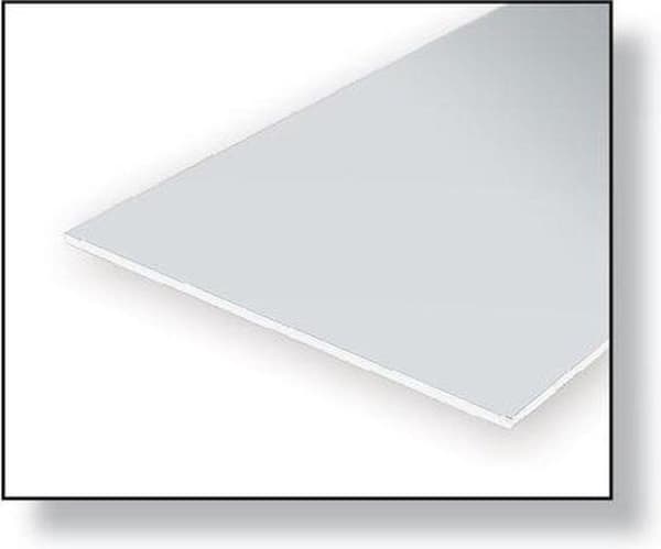 vintergrön polystyrenskiva (LxB) 300 mm x 150 mm 0,13 mm 3 st.