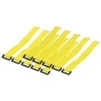 LogiLink - kabelbinder - 30 cm - gul (pakke med 10)