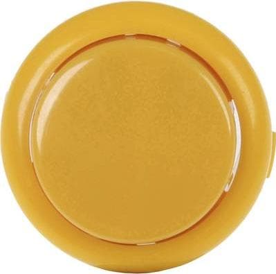 ARC-painike M YE - Mini Arcade -painike mikrokytkimellä keltainen (Button-Yellow-Mini)