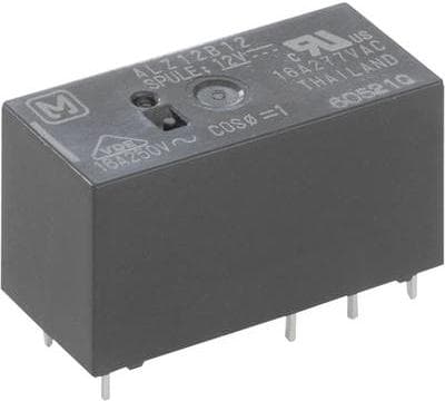 Panasonic ALZ12B12 PCB-relä 12 V/DC 16 A 1 växlingskontakt 1 st (ALZ12B12T)