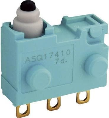 Panasonic mikroswitch ASQ17410J 30 V/DC 0,1 A 1 x on/(on) momentan 1 stk (ASQ17410J)