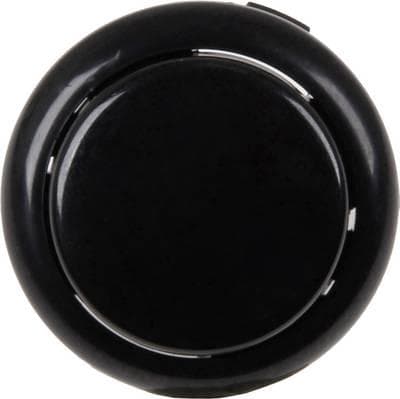 ARC-painike M BK - Mini Arcade -painike, jossa on musta mikrokytkin (Button-Black-Mini)