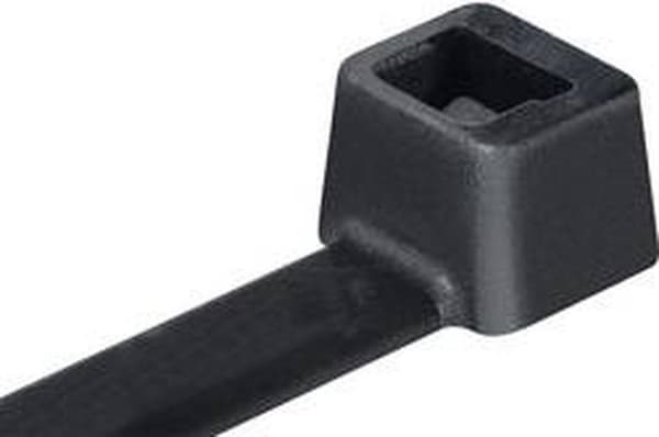 HellermannTyton 138-00025 UB200B-B-PA66-BK Nippuside 198 mm 3,50 mm Musta 100 kpl