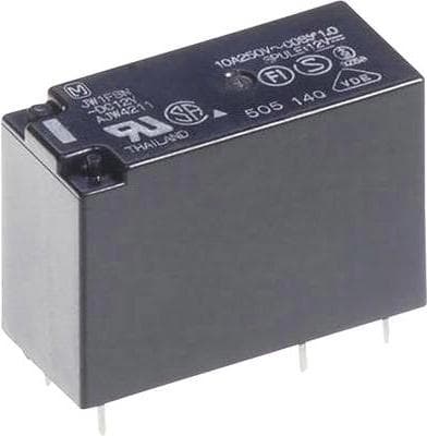 Panasonic JW2SN12 PCB relæ 12 V/DC 5 A 2 skiftekontakter 1 stk (JW2SN12)