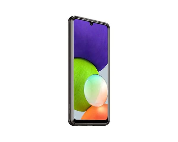 EF-QA225TBEGEU Samsung Soft Clear Cover Galaxy A22 4G Sort