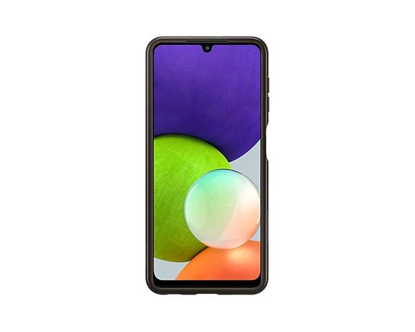 EF-QA225TBEGEU Samsung Soft Clear Cover Galaxy A22 4G Sort