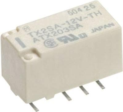 Panasonic SMD relæ 5 V/DC 2 A 2 skiftekontakter TX2SA-5V 1 stk (TX2SA5J)