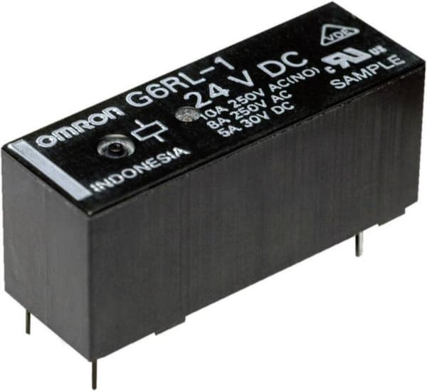 Omron G6RL-14-ASI 5 VDC Printrelæ 5 V/DC 10 A 1 skiftekontakt 1 stk.
