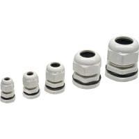 InLine - kabelforskruning - nylon - IP68 - 18-25mm - grå - 10 stk (44014)