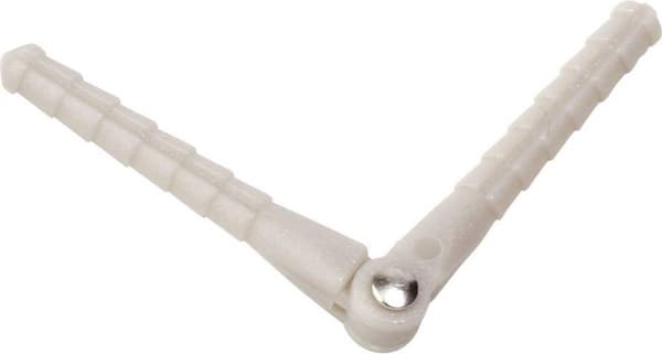 Stifthængsel Rund plastikrulle (Ø xl) 2,5 mm x 48 mm 5 stk.