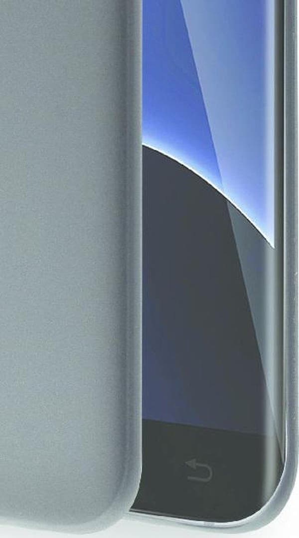 Azuri Ultra Thin Case - Samsung Galaxy S7 edge -puhelimelle - musta