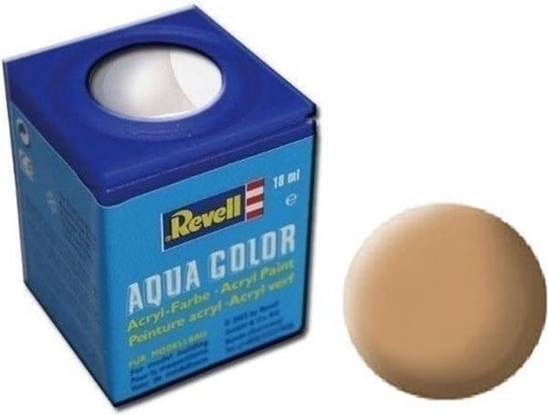 Revell Aqua #17 Africa Brown - Matt - Akryl - 18ml färgburk