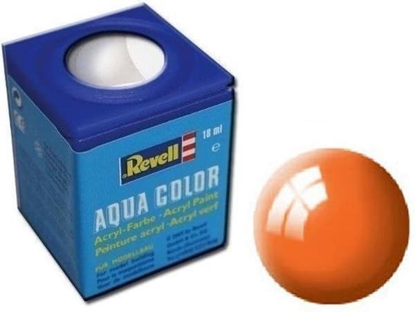 Revell Aqua #30 Orange - Glans - RAL2004 - Akryl - 18 ml malingskrukke