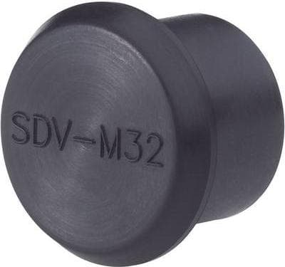 LAPP-tiiviste M16 kloropreenikumi musta SKINTOP® SDV-M 16 ATEX 1 kpl (54113012)