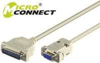 Microconnect IBM029-2 sarjakaapeli harmaa 1,8 m DB25 DB9 (IBM029-2)
