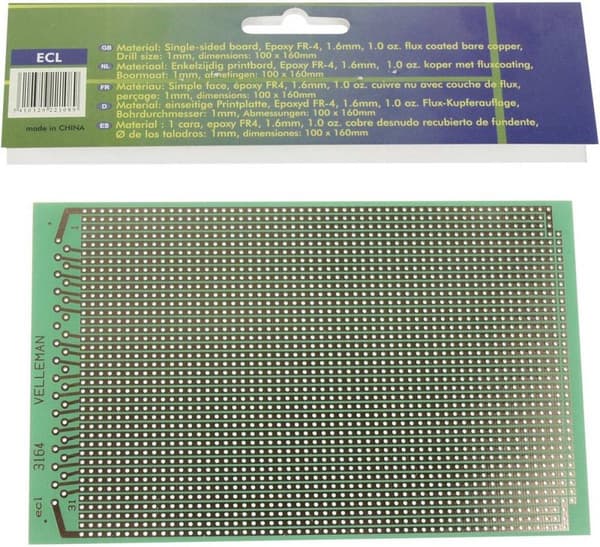 Eurocard Full-Line Cartridge - 100X160Mm - Fr4 (1St./Bl.)