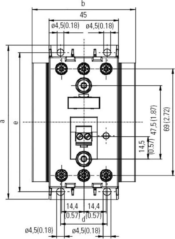 Siemens 3RF2420-1AC45 Halvlederbeskyttelse Tænd overbelastning 3x NO 20 A 1 stk.
