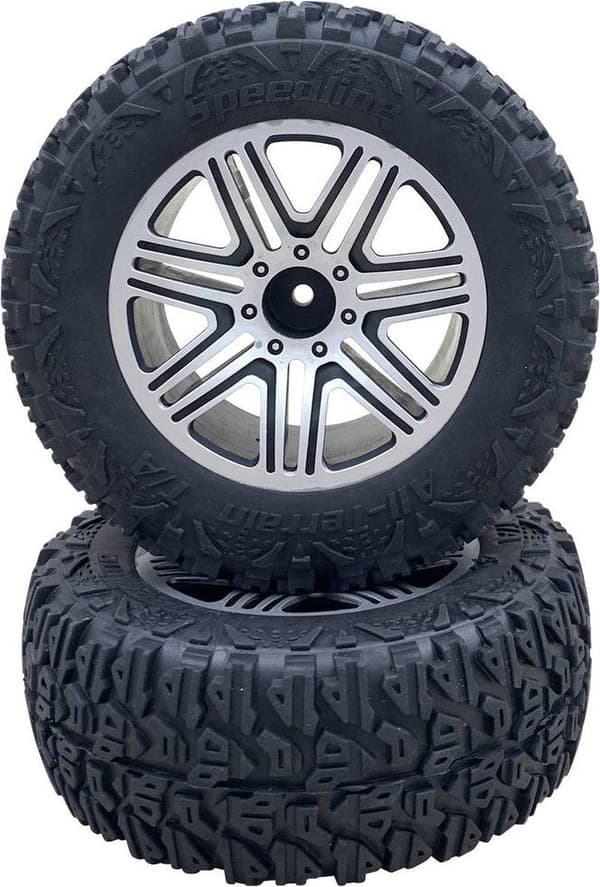 Reely RE-7582926 Reservedel Komplet hjul til 277g