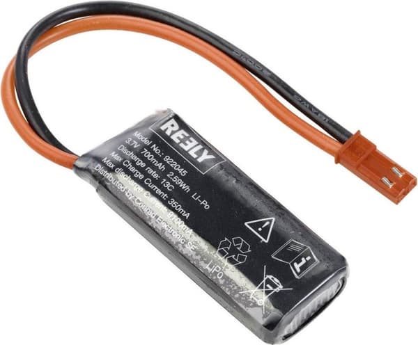 Reely Multicopter batteri Velegnet til: WowWee HydraQuad