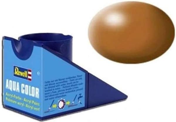 Revell Aqua #382 Træbrun - Satin - RAL8001 - Akryl - 18 ml malingskrukke