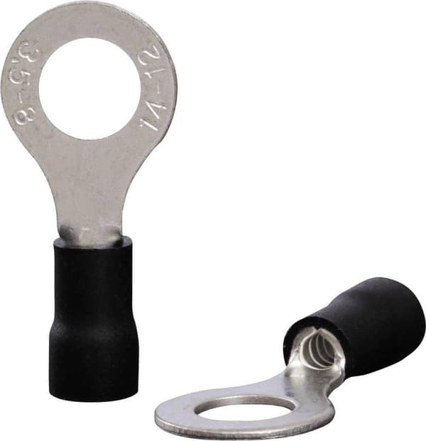 Quadrios 22C454 Ringkabelsko Tværsnit (maks.): 4,0 mm² Huldiameter: 8,5 mm Delvist isoleret Sort 1 sæt