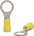 Miniatyrbillede 1 af 5: Quadrios 22C460 Ringterminal Tværsnit (maks.): 6,0 mm² Huldiameter: 10,5 mm Delvis isoleret Gul 1 sæt(er)