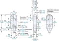 Miniatyrbillede 2 af 3: Panasonic induktiv nærhedsafbryder 12 x 7,1 mm PNP GX-F12A-P