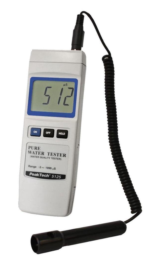 Peaktech 5125 - ledningsevne tester - vand tester