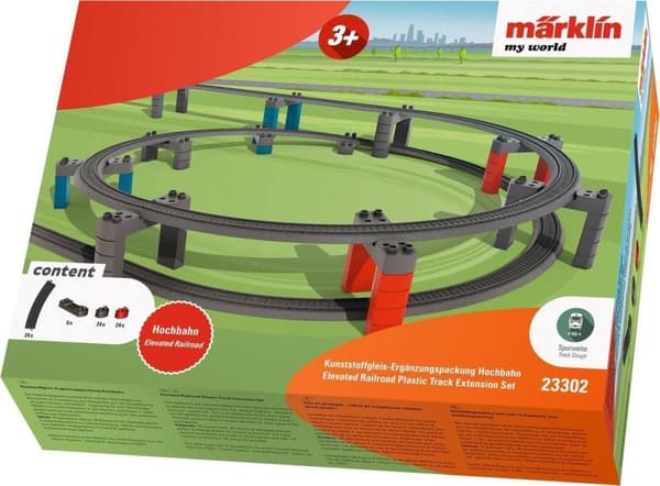 Märklin Airport Express Overpass Railroad Extension Set