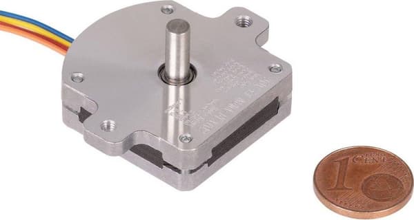 Joy-it Stepmotor NEMA-FLAT02 Joy-IT 0,016 Nm 0,5 A 0,5 A Akseldiameter: 4 mm